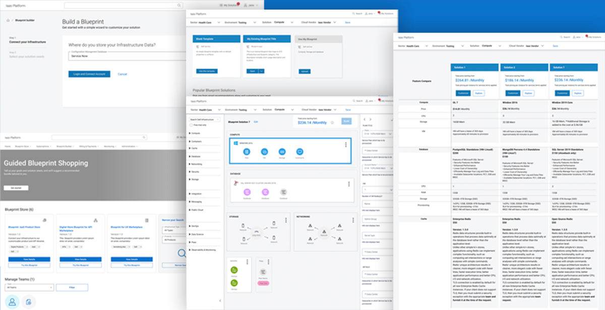 Dell Developer Cloud Platform — UX strategy for cloud solutions and subscriptions